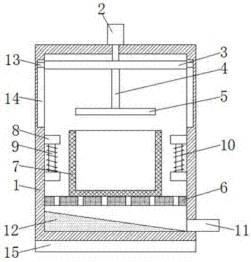 Textile cloth drying device