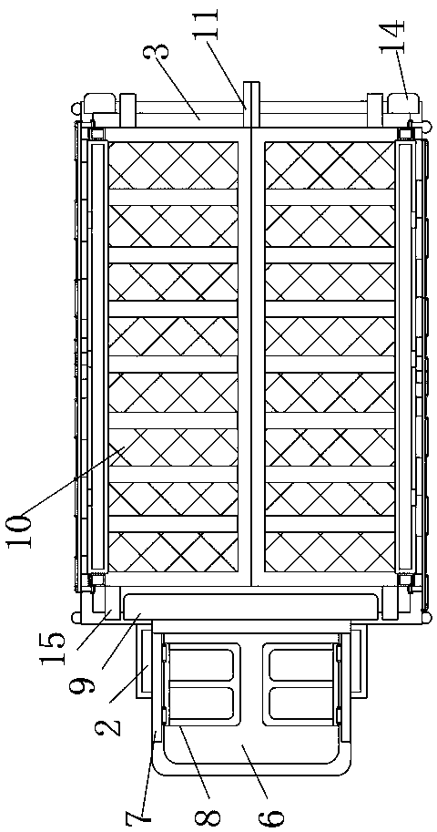 Electric tricycle convenient to fold and store