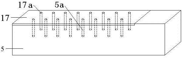 Beam length variable simply supported beam and continuous beam self-vibration characteristic test platform