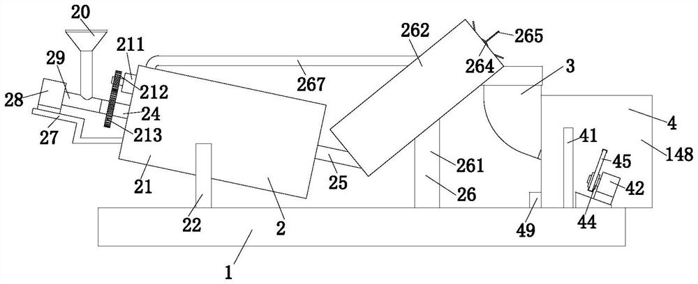 Cable material forming and cooling device