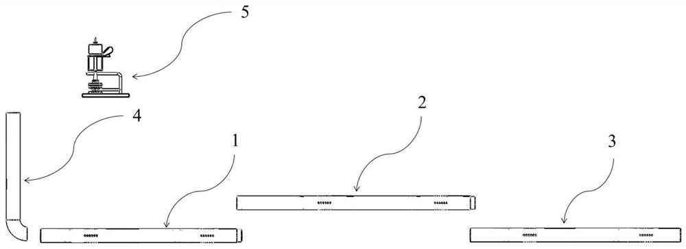 Multi-stage oil-water separation and same-well injection-production device in horizontal well