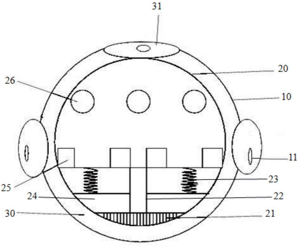 Concentric double-ball lifeboat