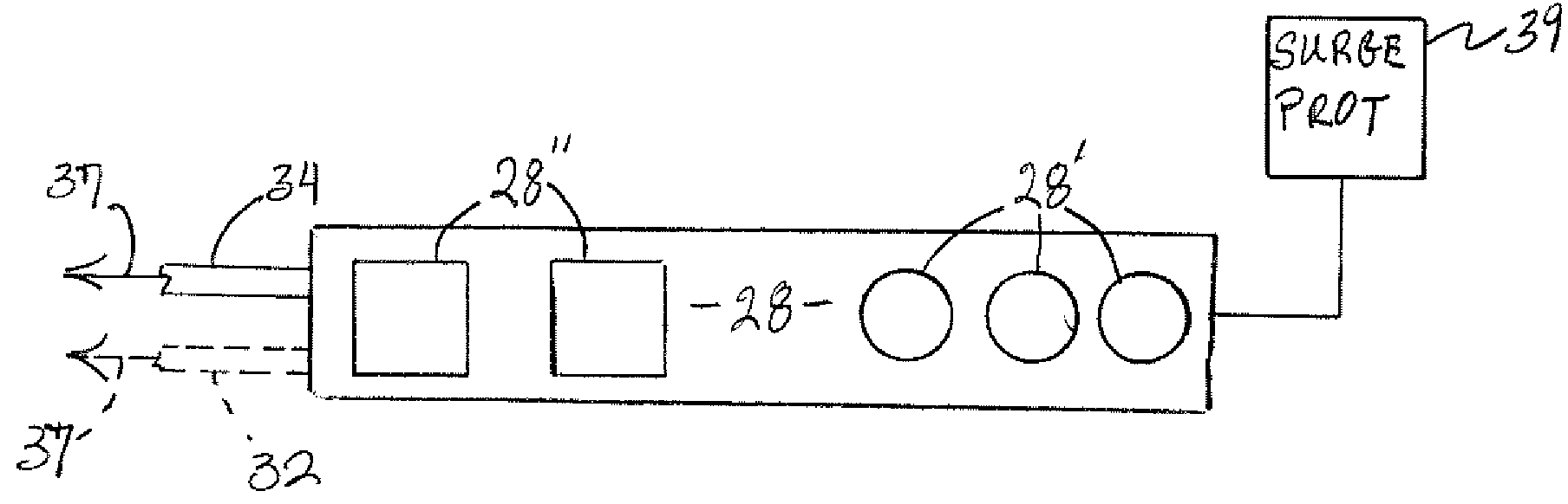 System for regulating current flow to a plurality of electrical devices