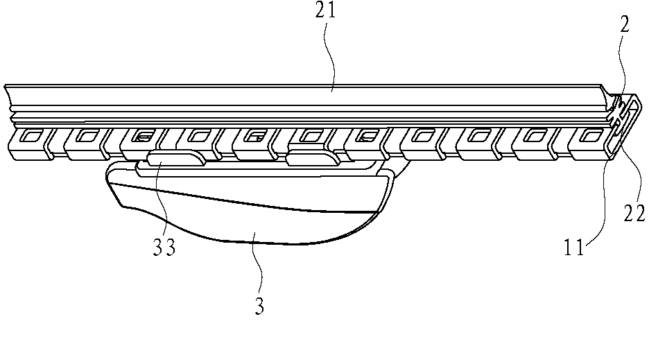 Windshield wiper strip support, forming method and windshield wiper sheet with windshield wiper strip support