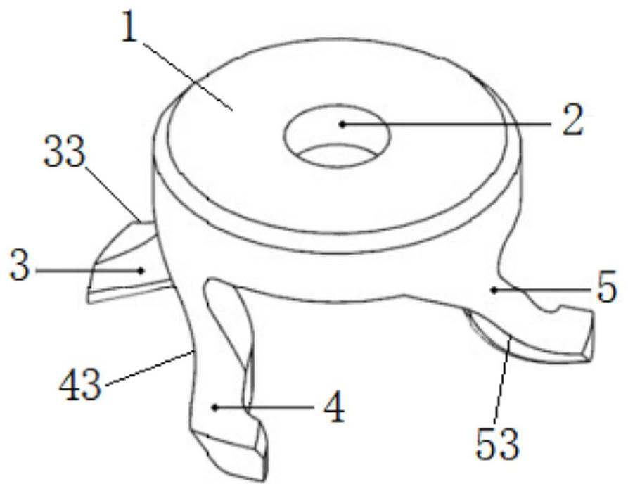 Turbocharger impeller blade outer edge defect detection tool and detection method thereof