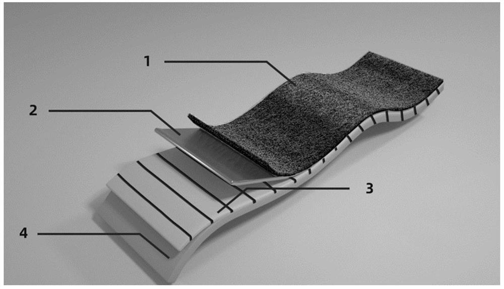 A Flexible Strain Sensor with Strain Isolation Effect