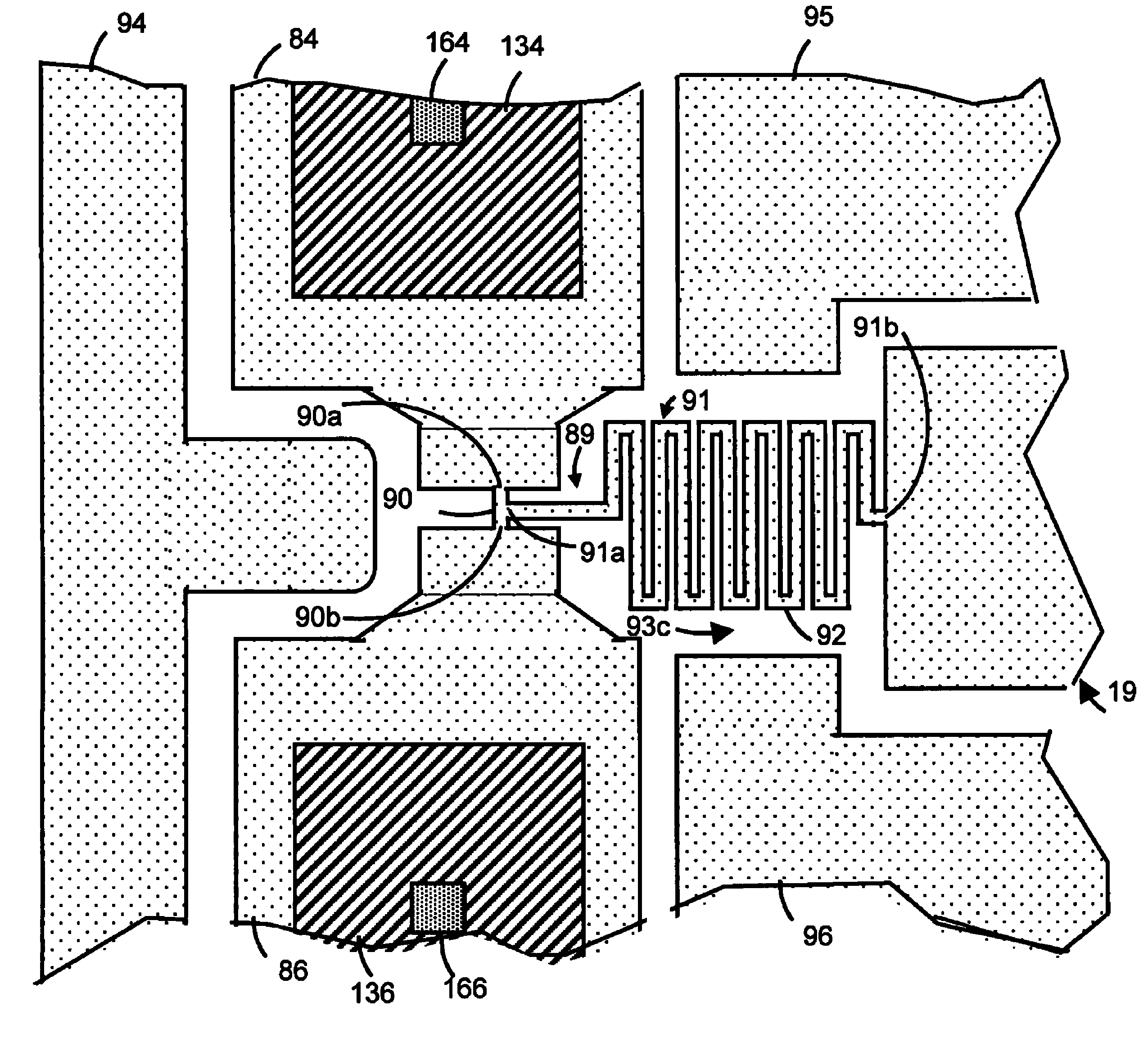 Methods for trapping charge in a microelectromechanical system and microelectromechanical system employing same