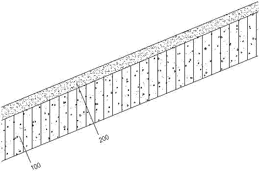 Achievement method for roof system structure