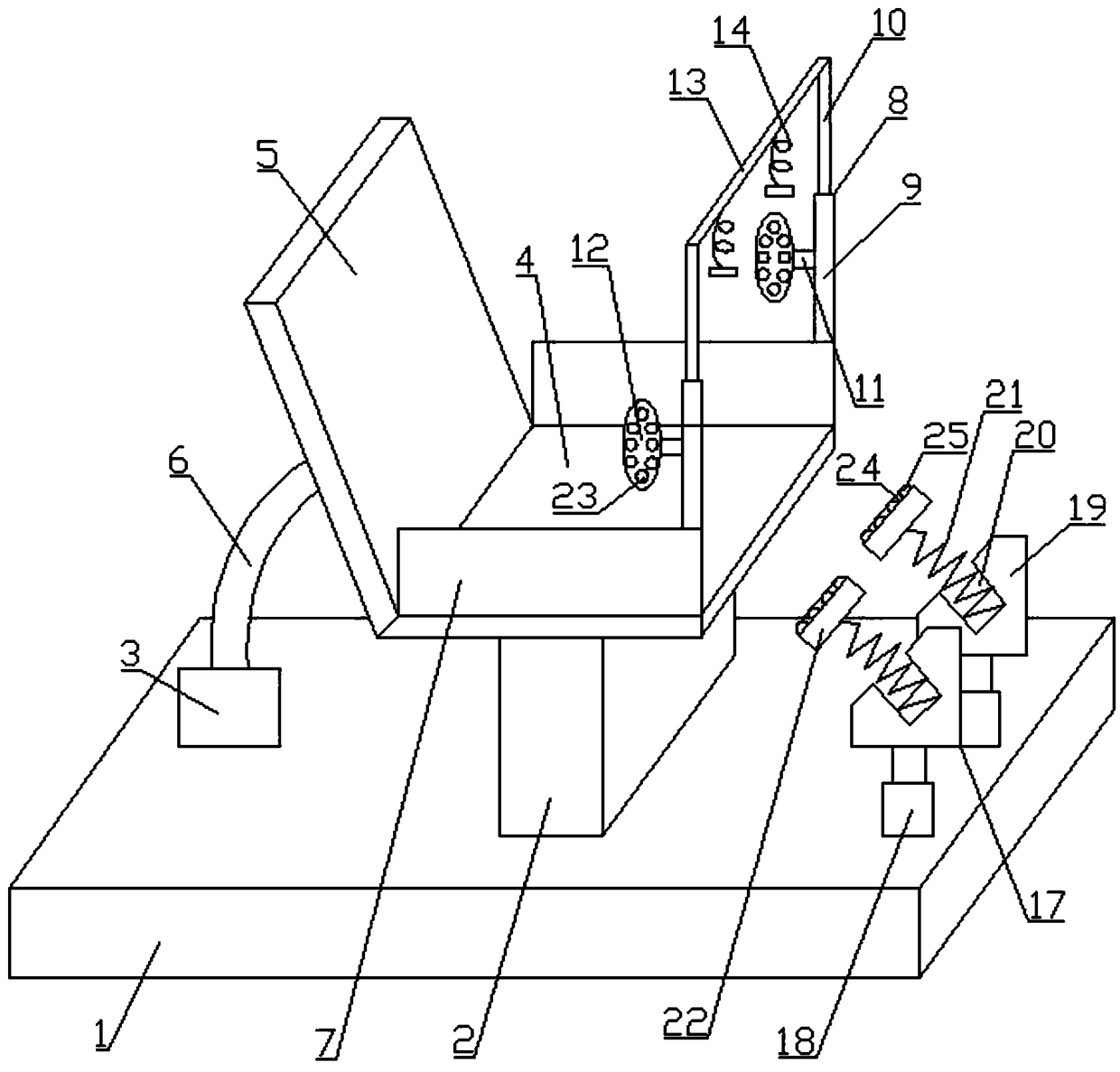 Rehabilitation training device for neurology patients