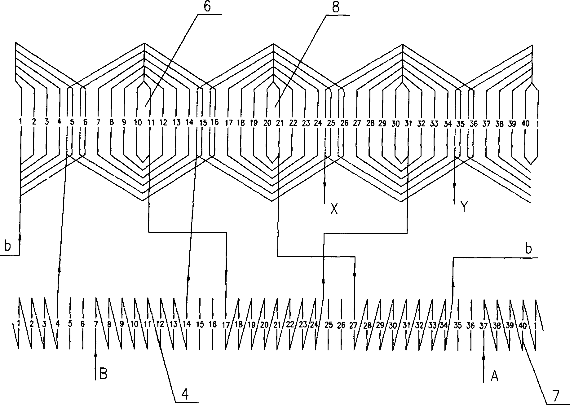 Rotary transformer with relatively small output common ground error