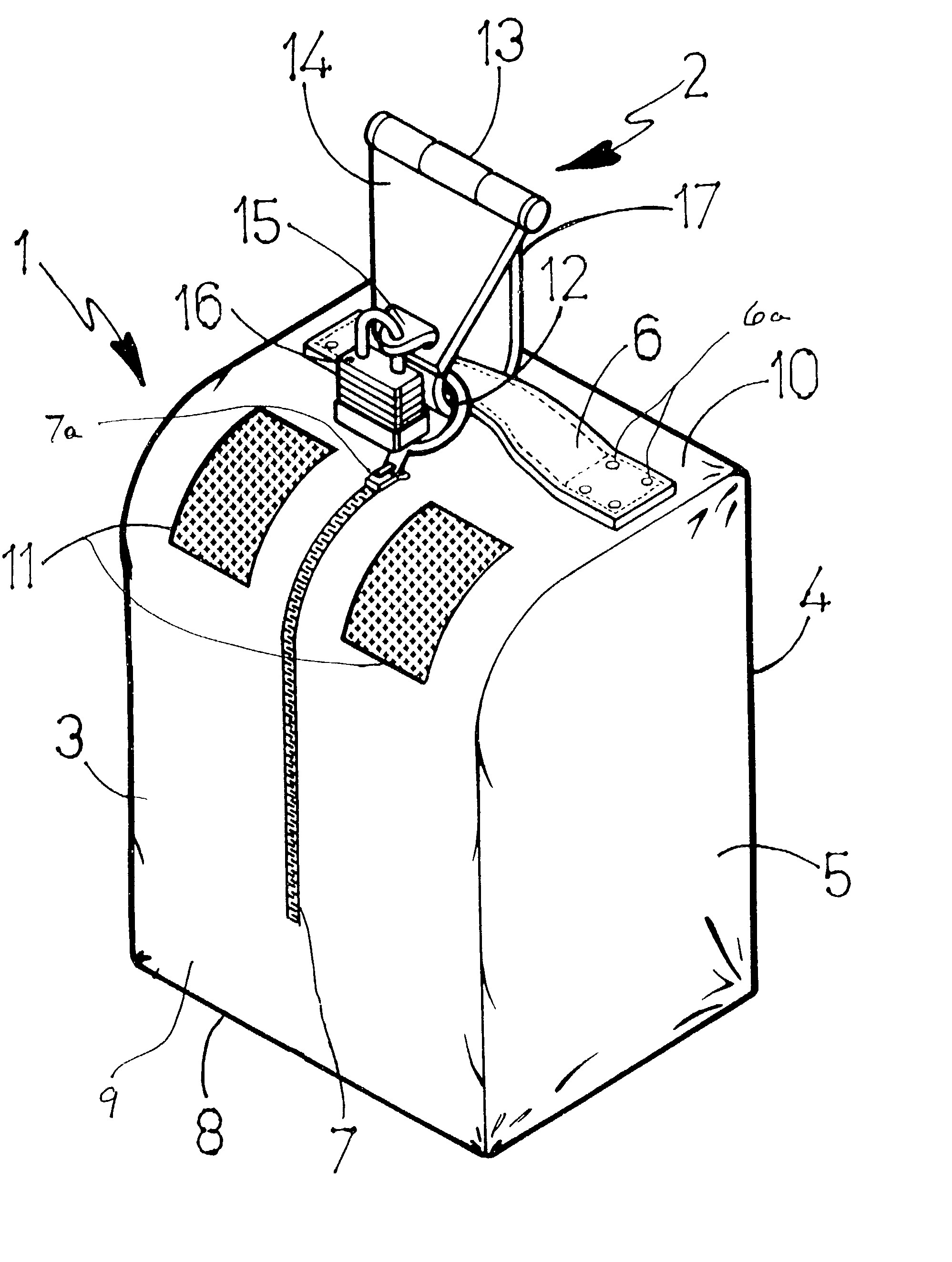 Locker bag apparatus