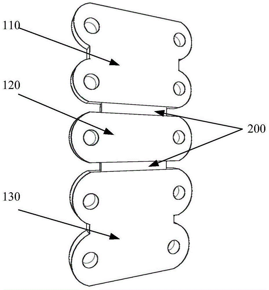 A kind of cervical vertebra dynamic fixation steel plate