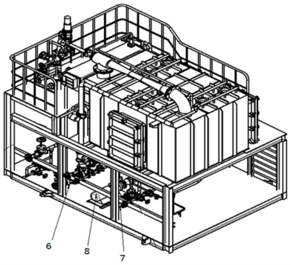 Seawater desalination treatment system and method