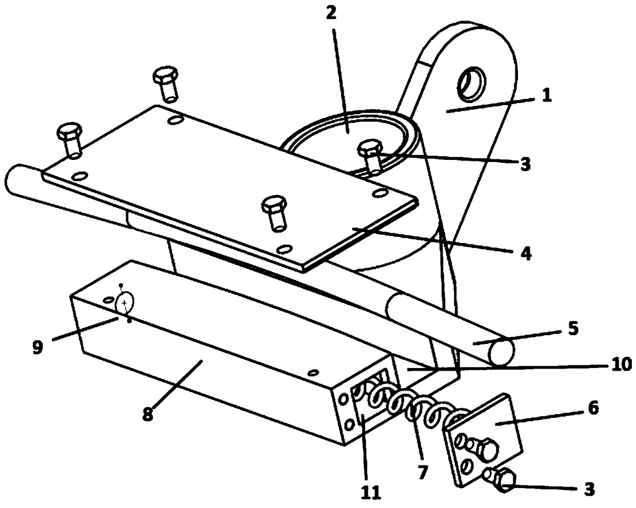 CFRP inhaul cable self-heating joint