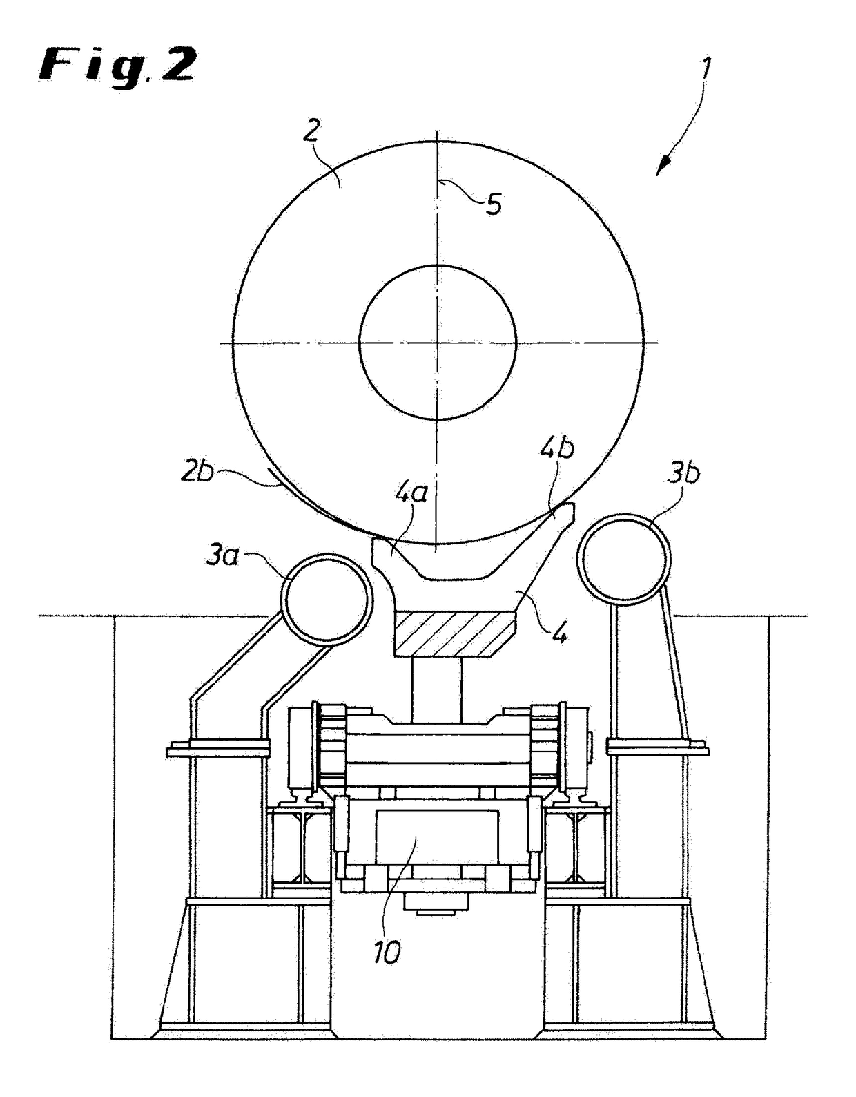 Asymmetric coil support