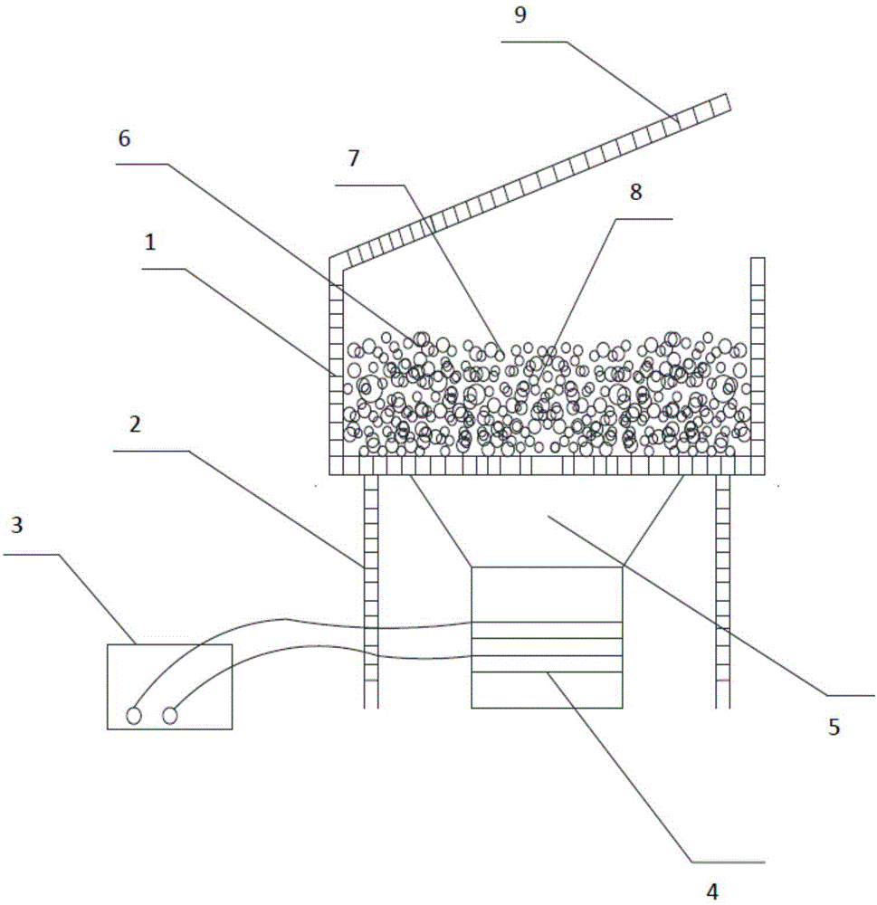 Wet ultrasonic mechanical galvanizing device for hinges