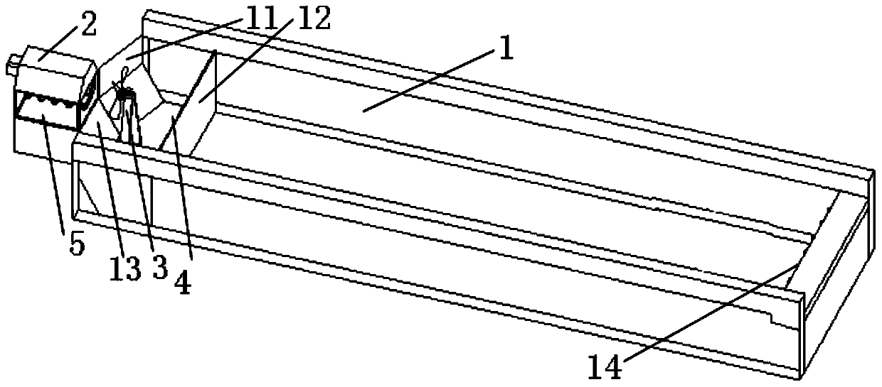 Runway type aquaculture tank and aquaculture system