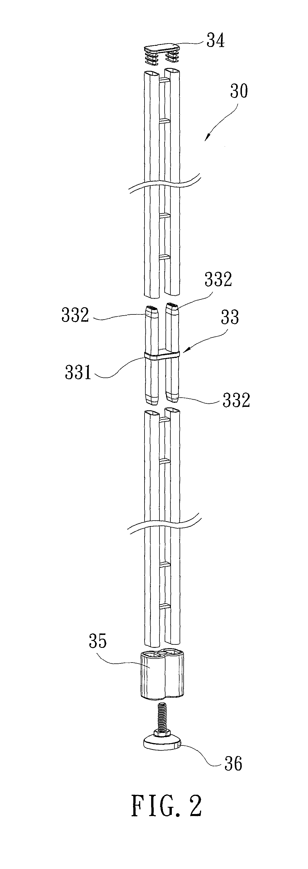 Sectional rack