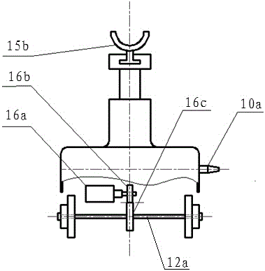 A casting defect ray detection system