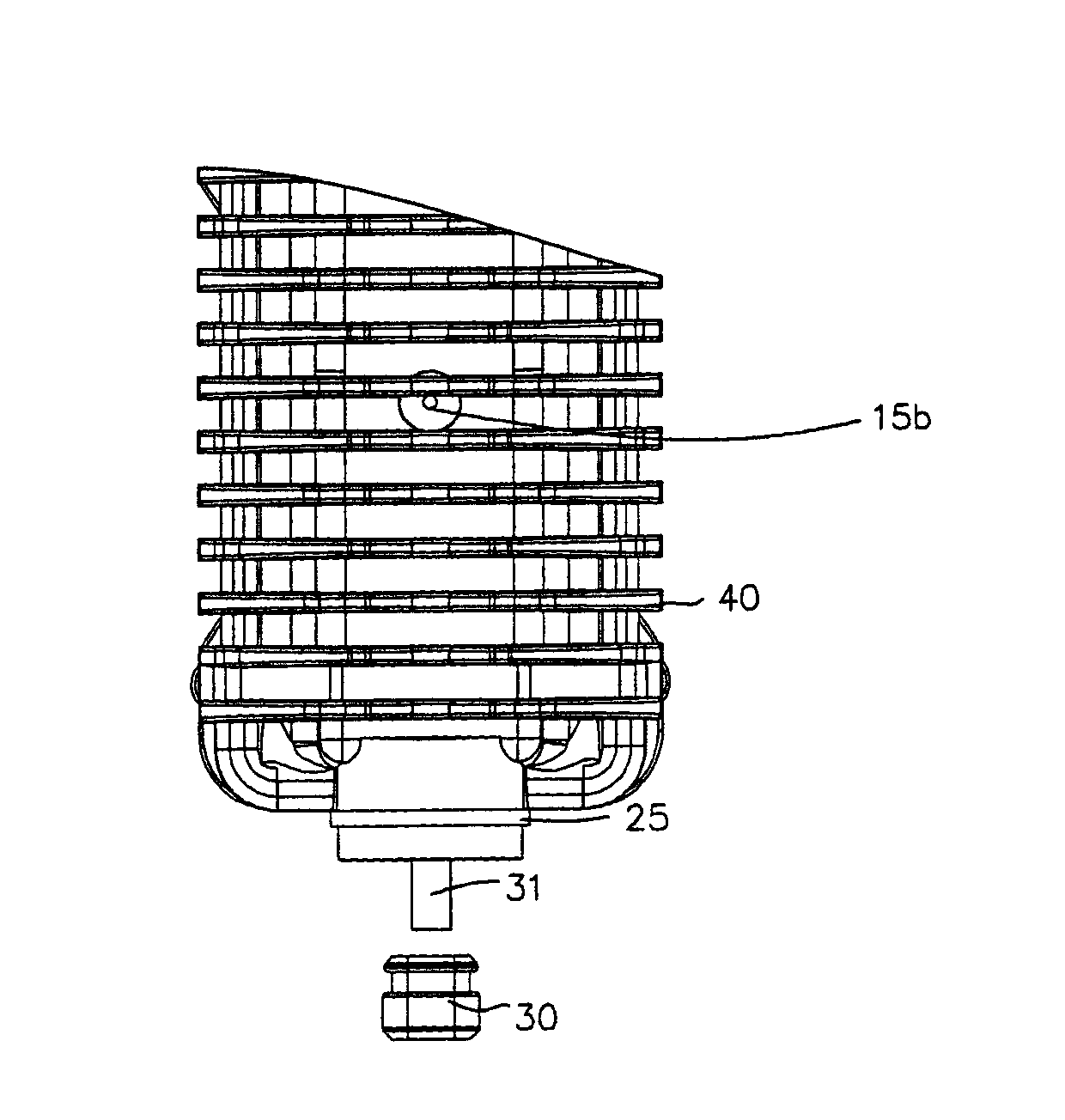 Light-emitting diode lamp tube