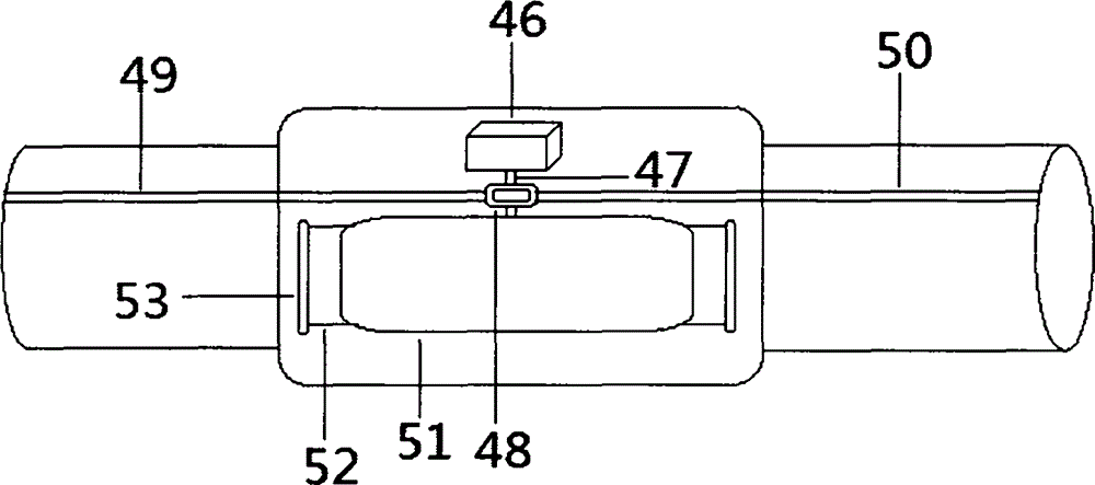 Operative wound nursing instrument of general surgery department