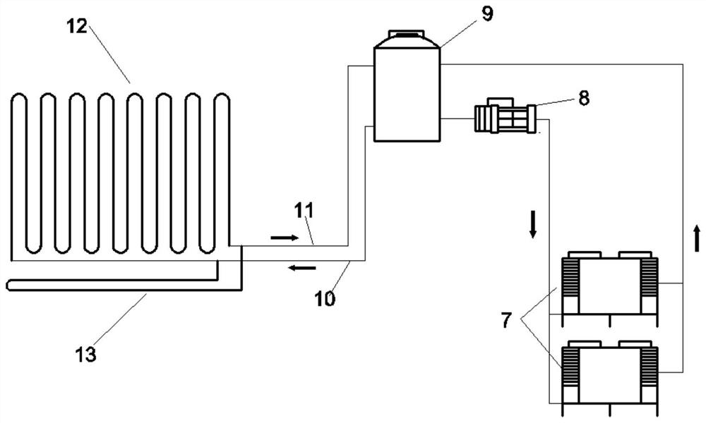 Novel cold-proof and anti-freezing system and method for high-ground-temperature tunnel in cold region