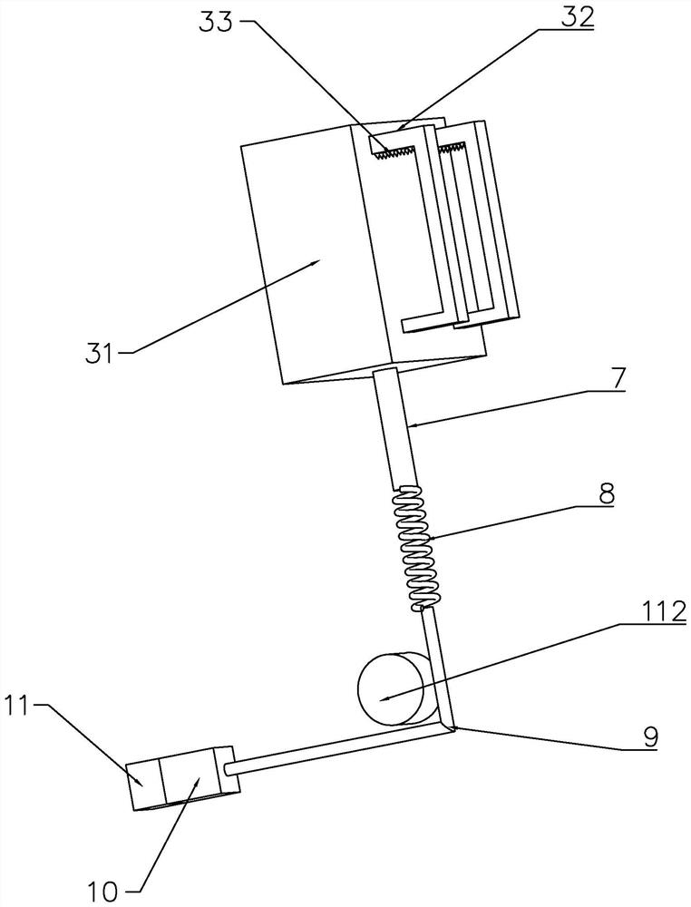 Practical training device for ideological and political education