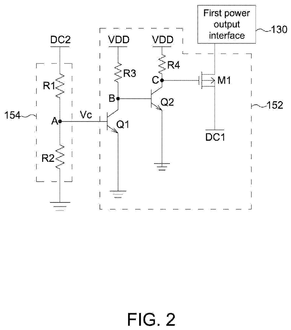 Protection circuit applied to electronic device and associated protection method