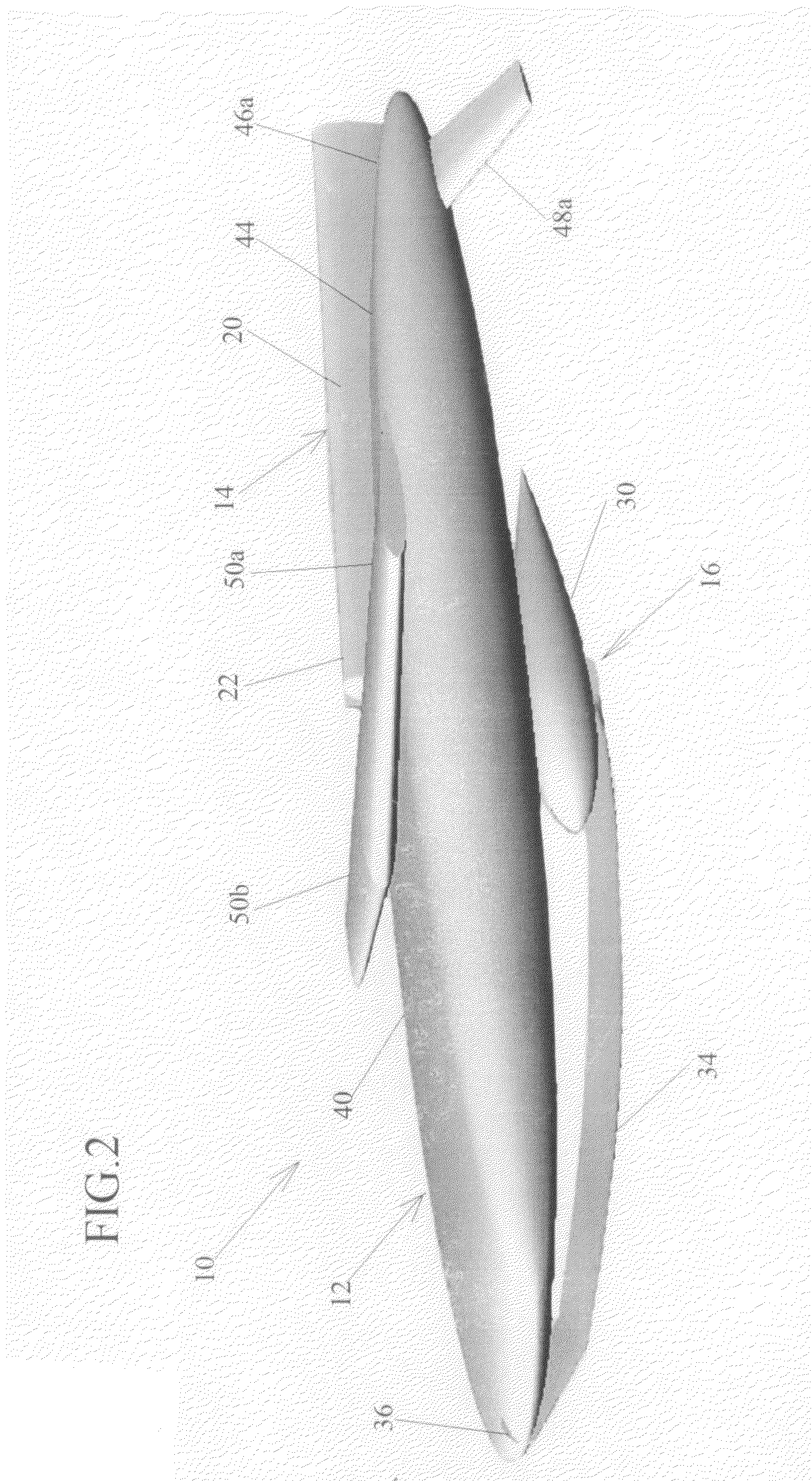 Submersible vessel having retractable wing and keel assemblies