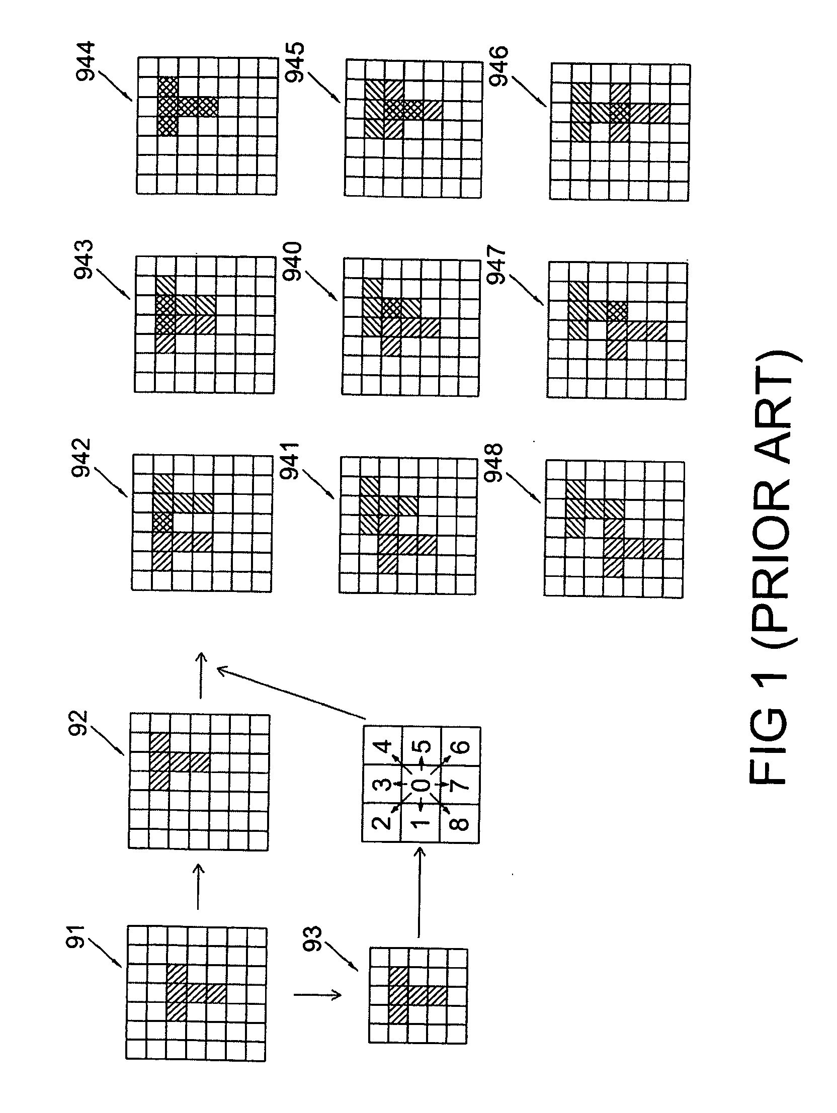 Method and apparatus for detecting displacement with sub-pixel accuracy