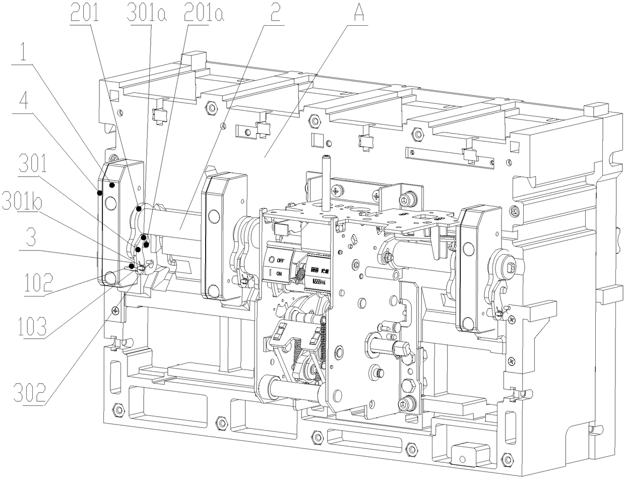 Bouncing-prevention buffer mechanism of low-voltage switch