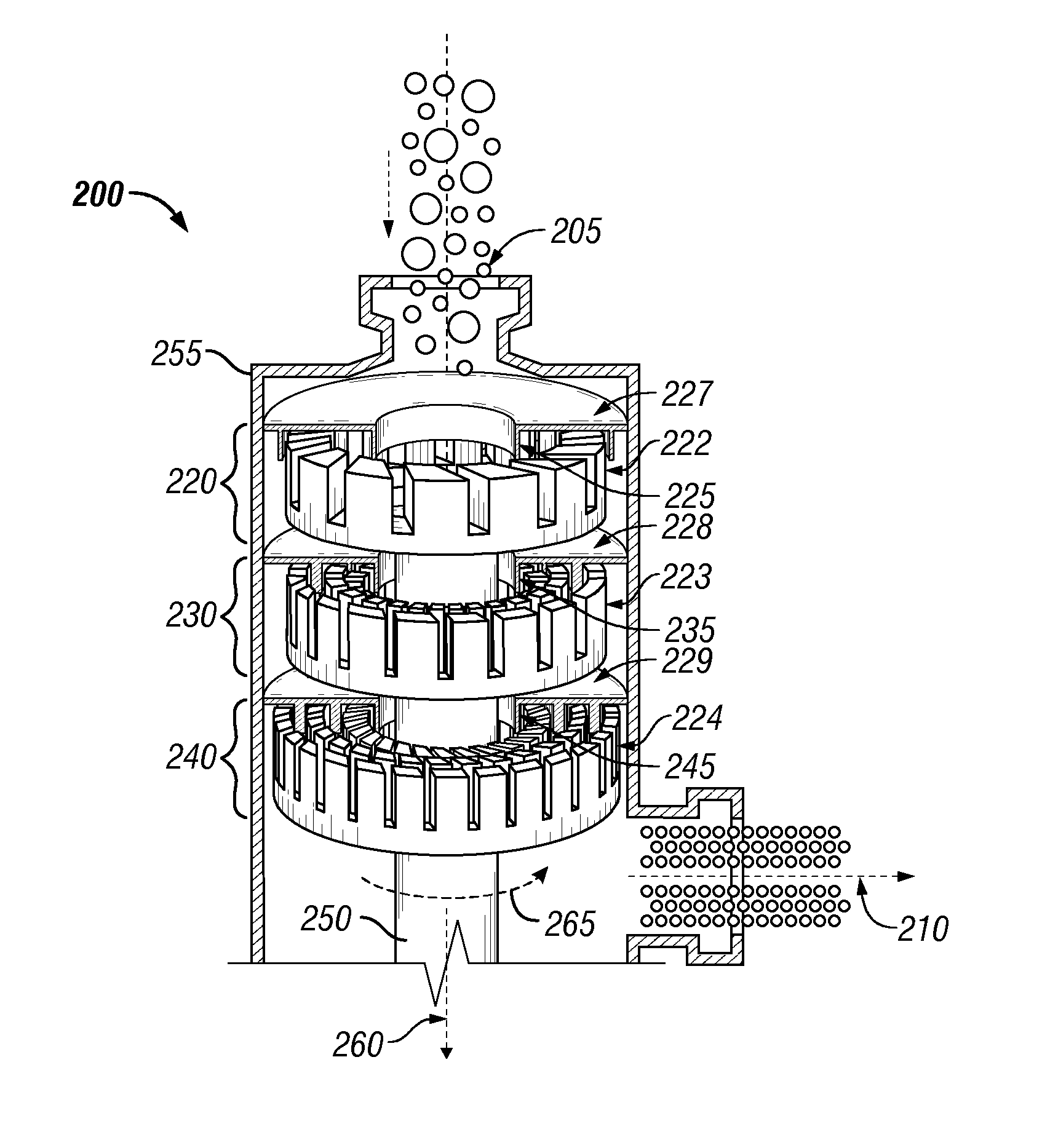 High shear process for the production of cumene hydroperoxide