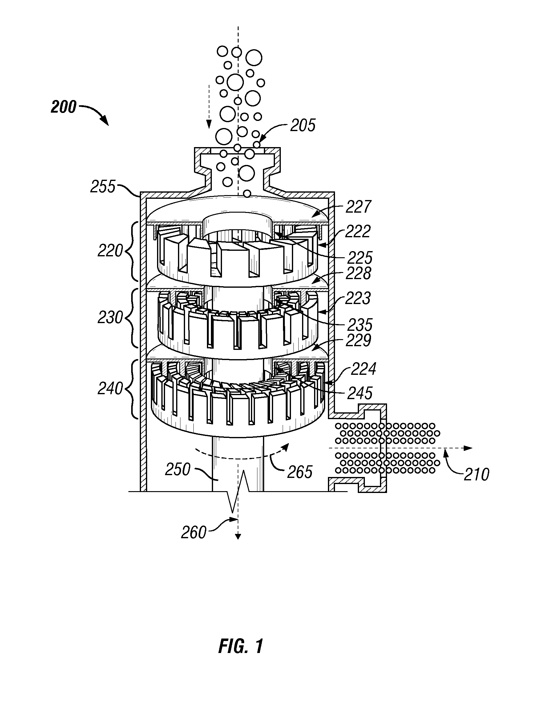 High shear process for the production of cumene hydroperoxide