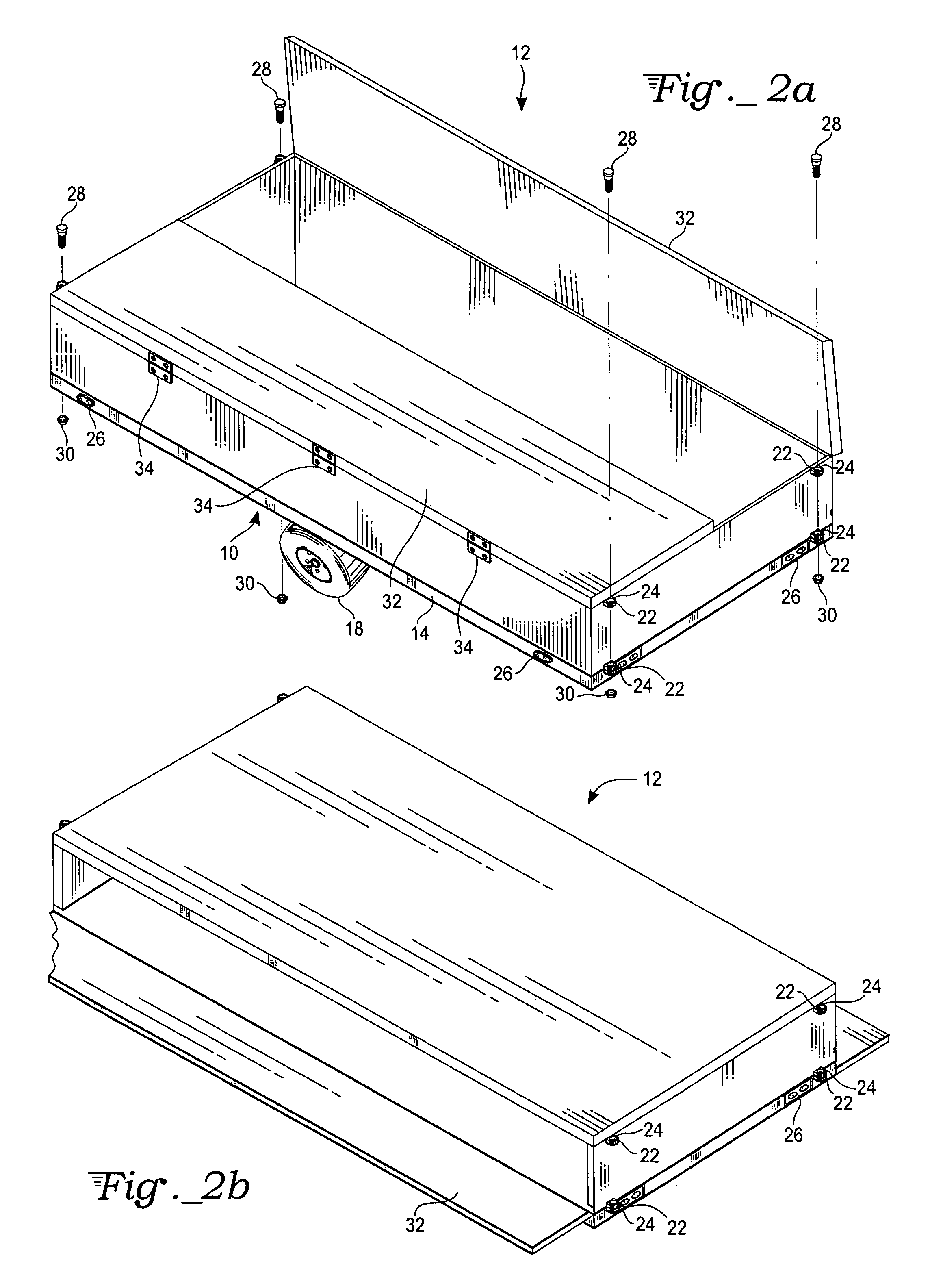 Trailer with interchangeable cargo specific pods