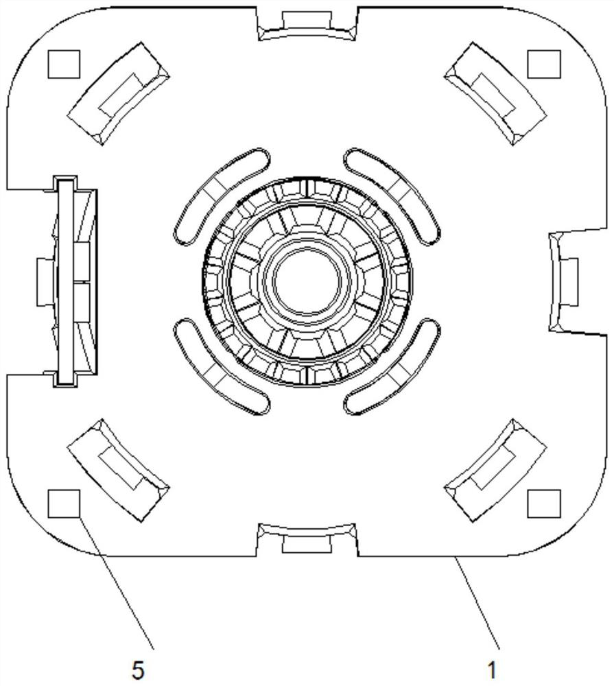 Electromagnetic power output switching mechanism