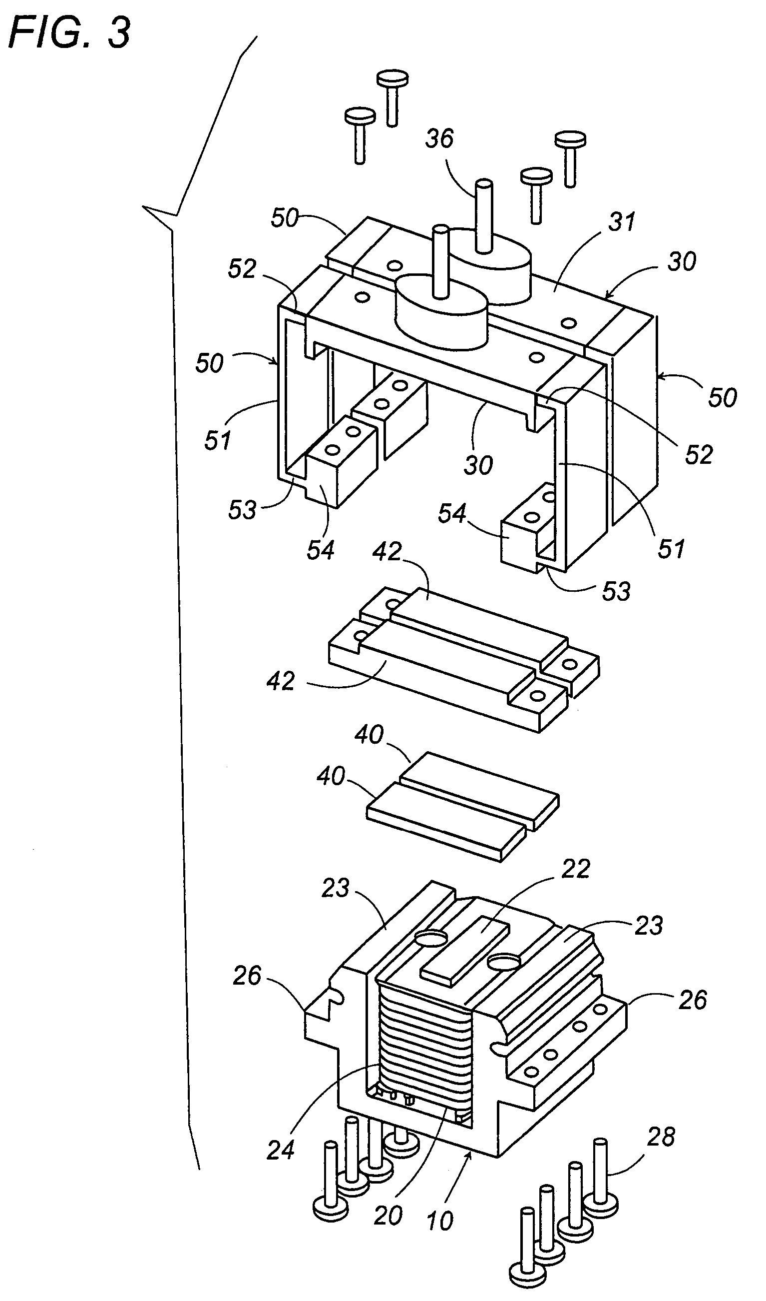 Linear oscillating actuator