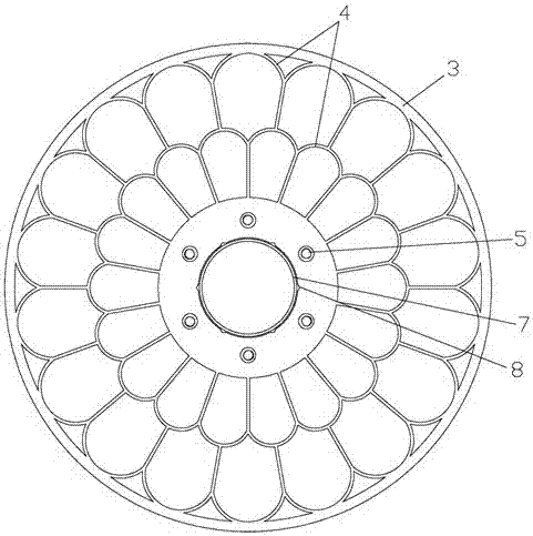 A plastic reel