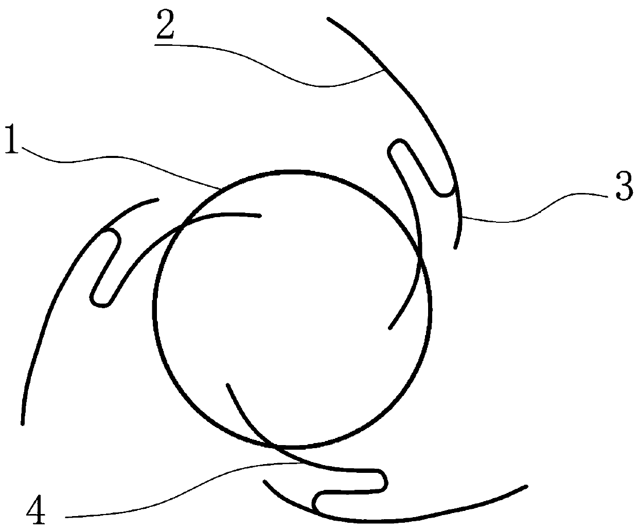 Scleral fixed intraocular lens