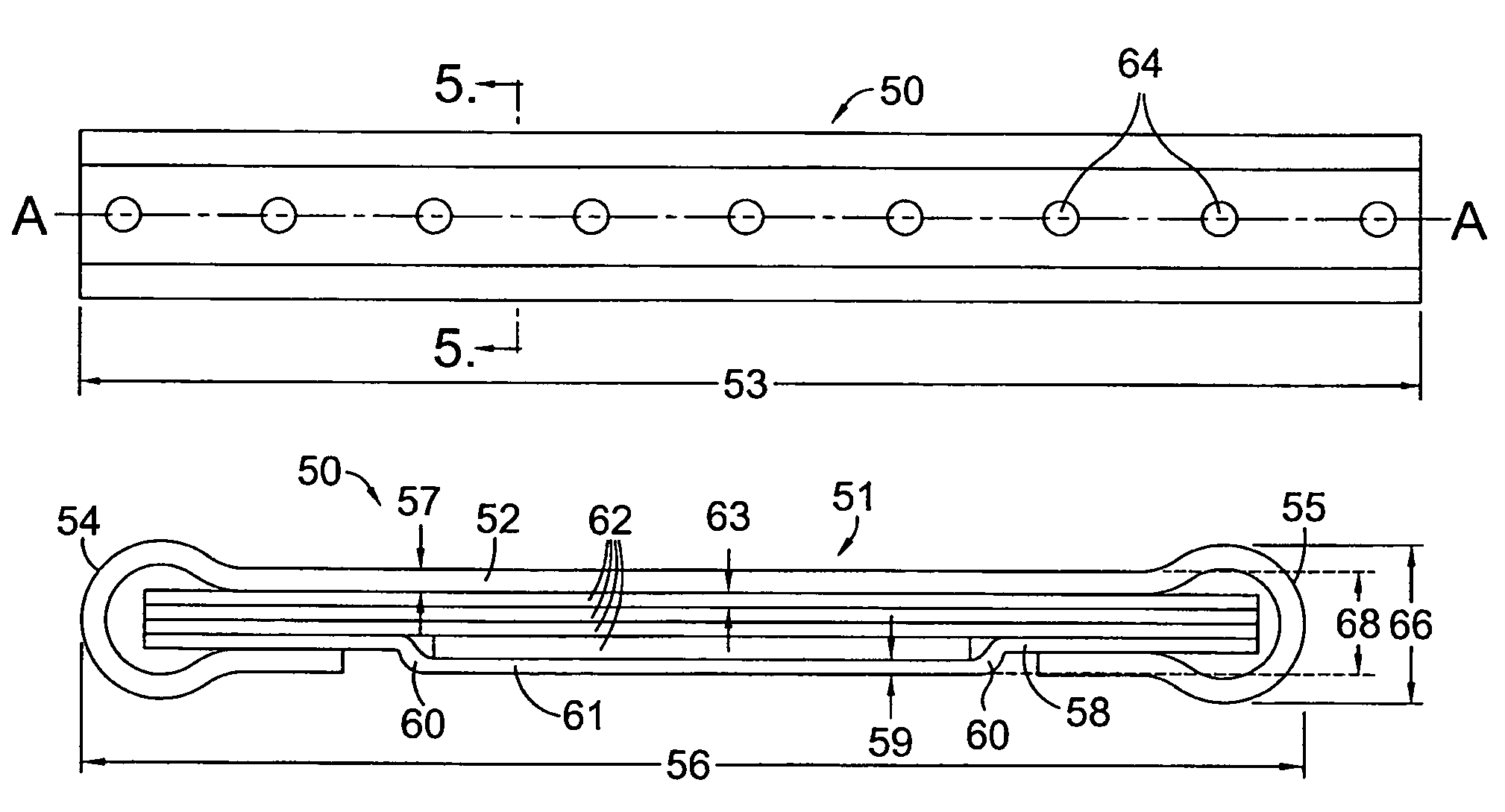 Seal for a gas turbine engine having improved flexibility