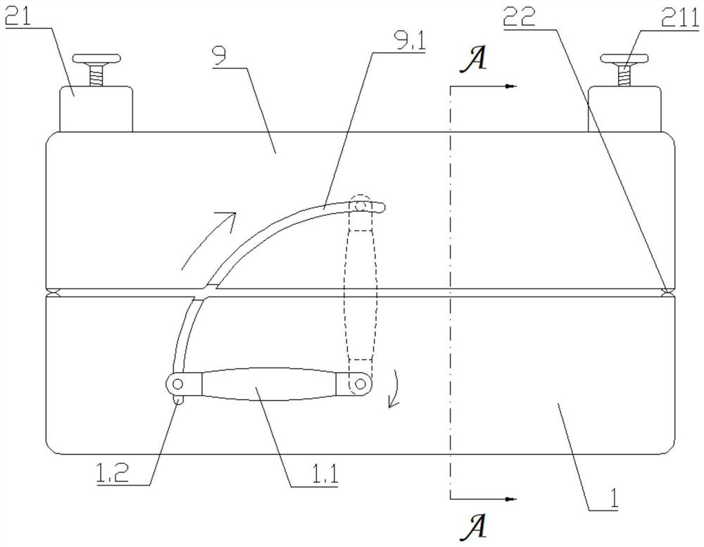 Portable cable partial discharge detection device