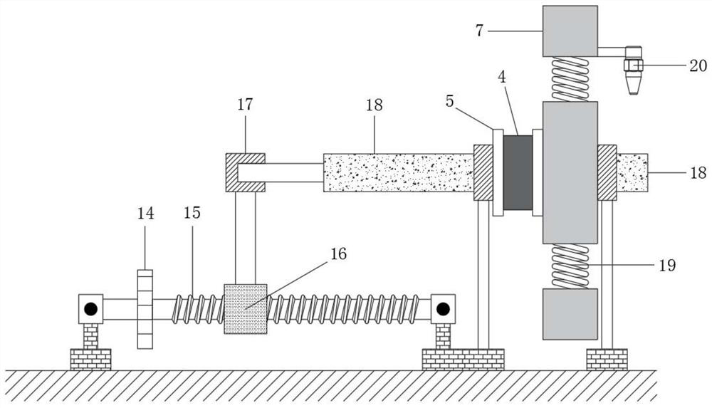 Paint spraying device for long-strip-shaped special stainless steel