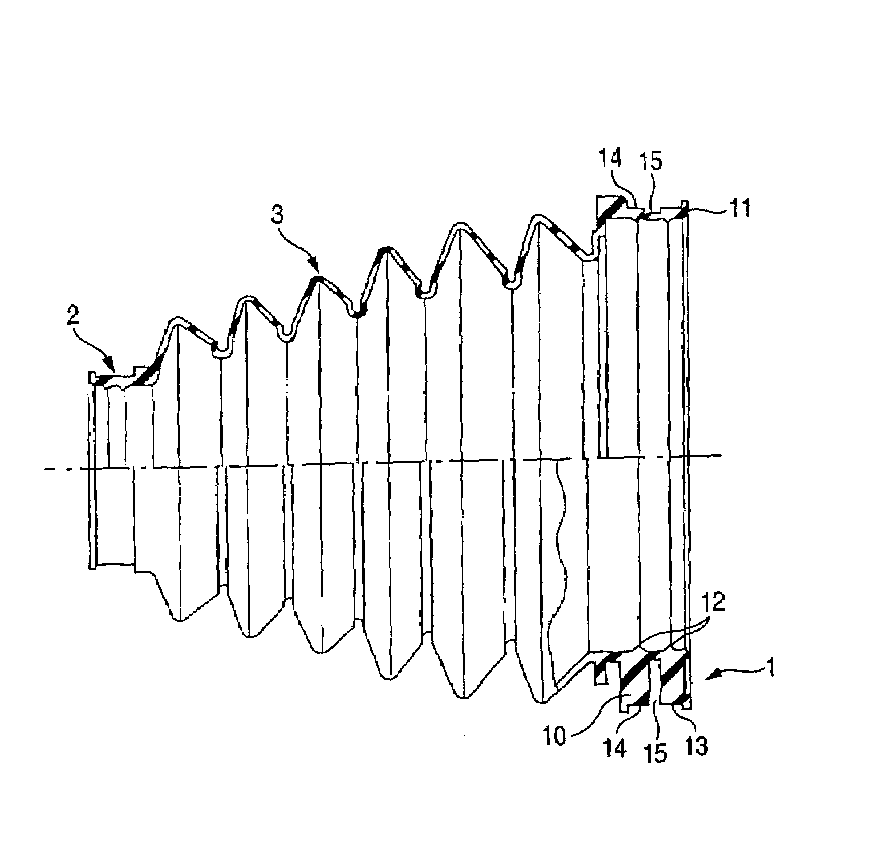 Constant velocity joint boot