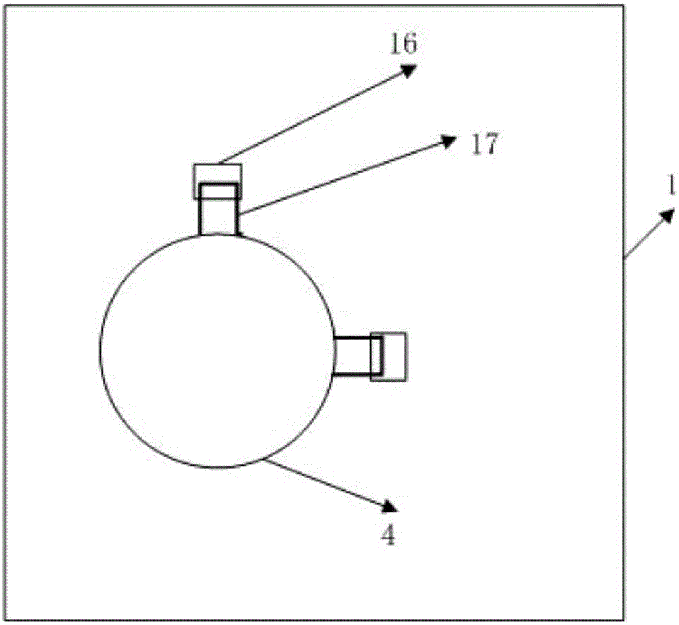 Mars gravity ground-based simulation device and simulation method thereof