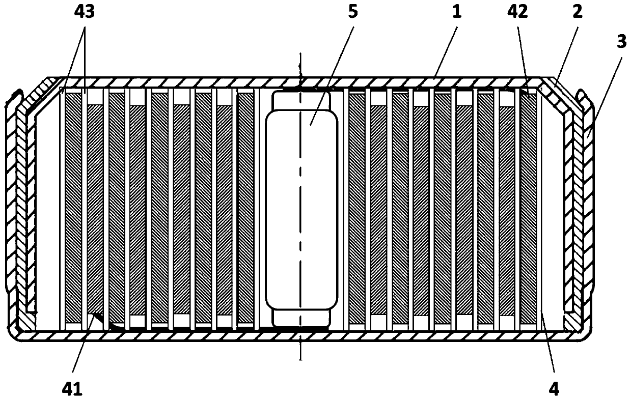 Button lithium secondary battery