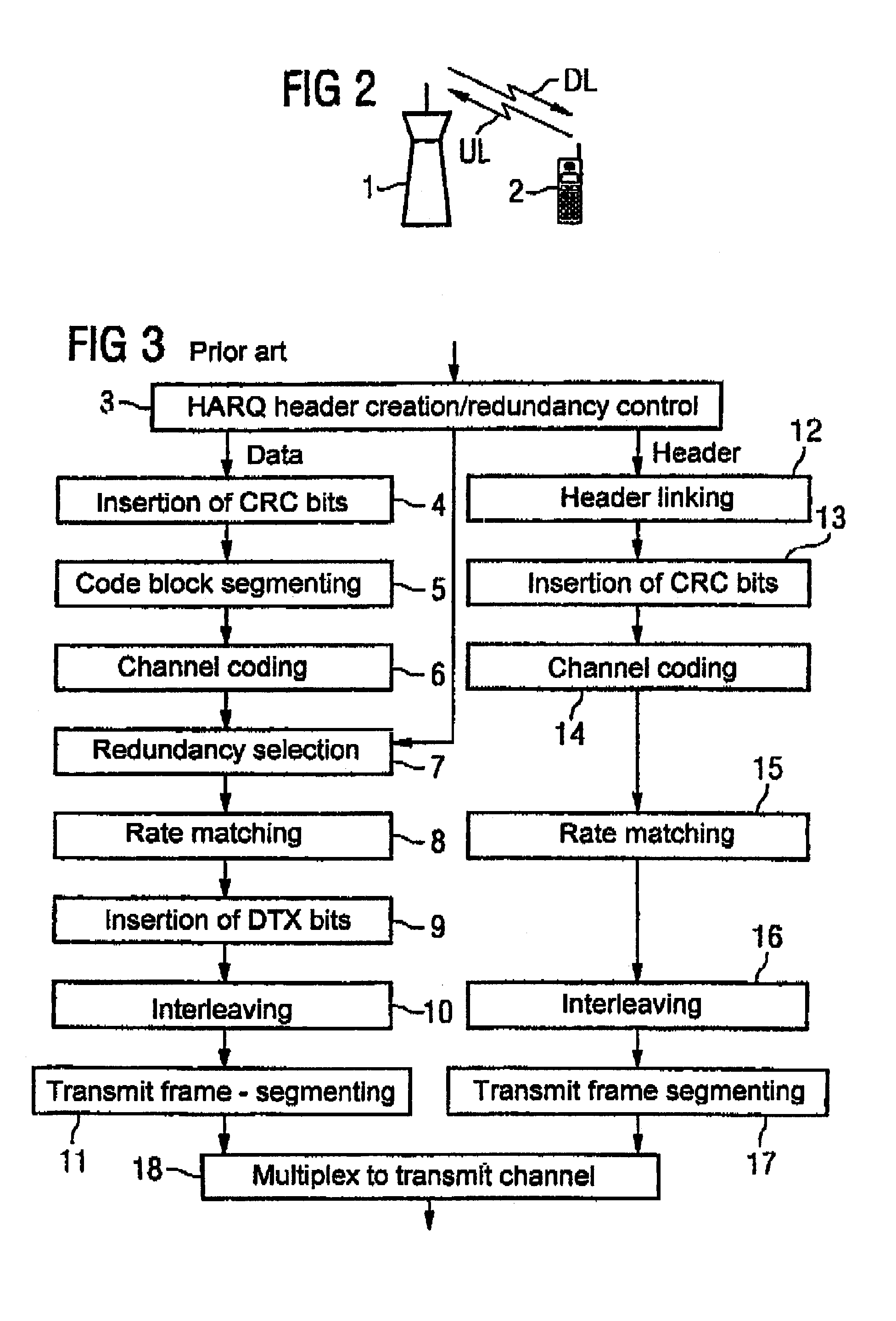 Method and device for transmitting data according to a hybrid ARQ method