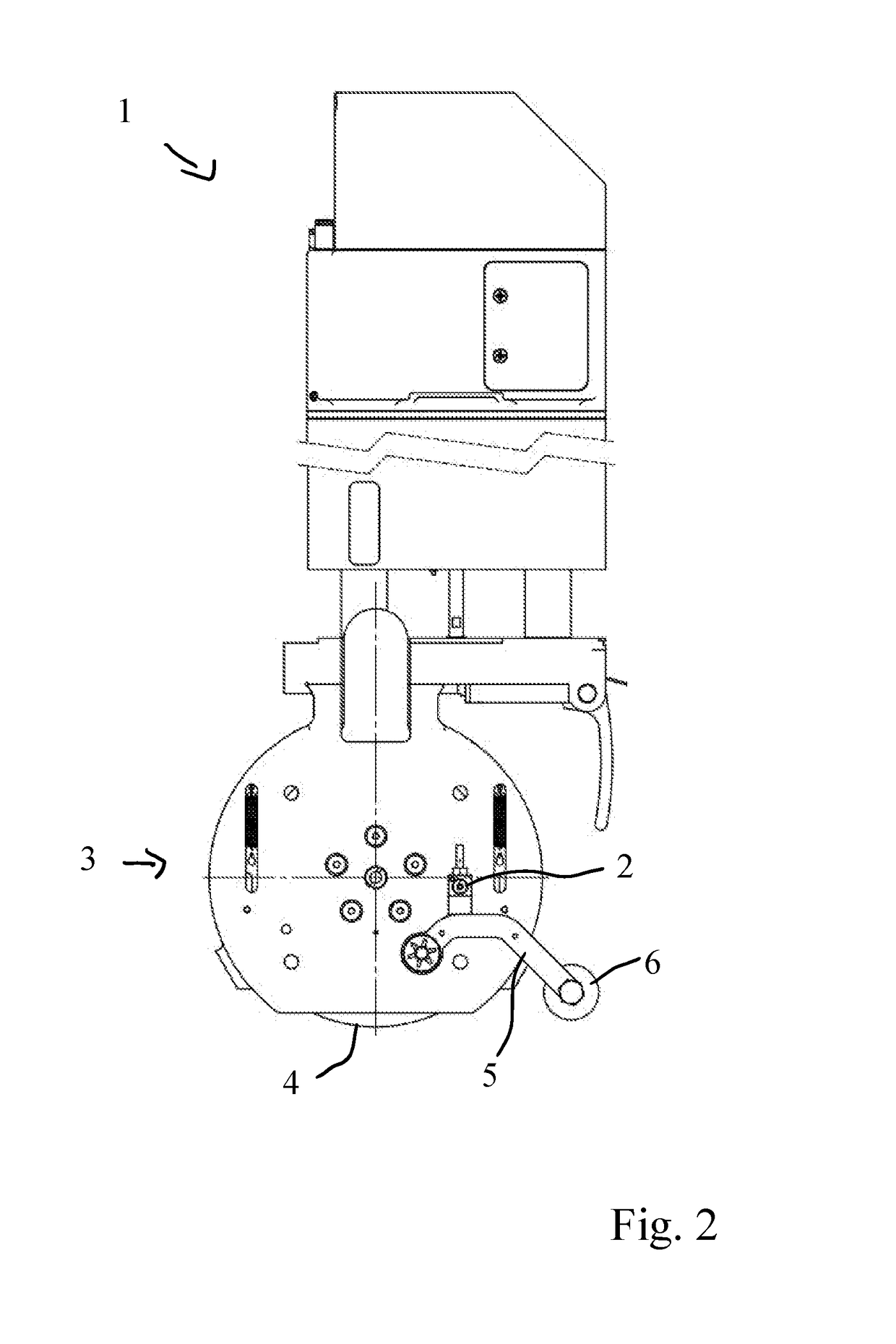 Blade holder with adjusting slide