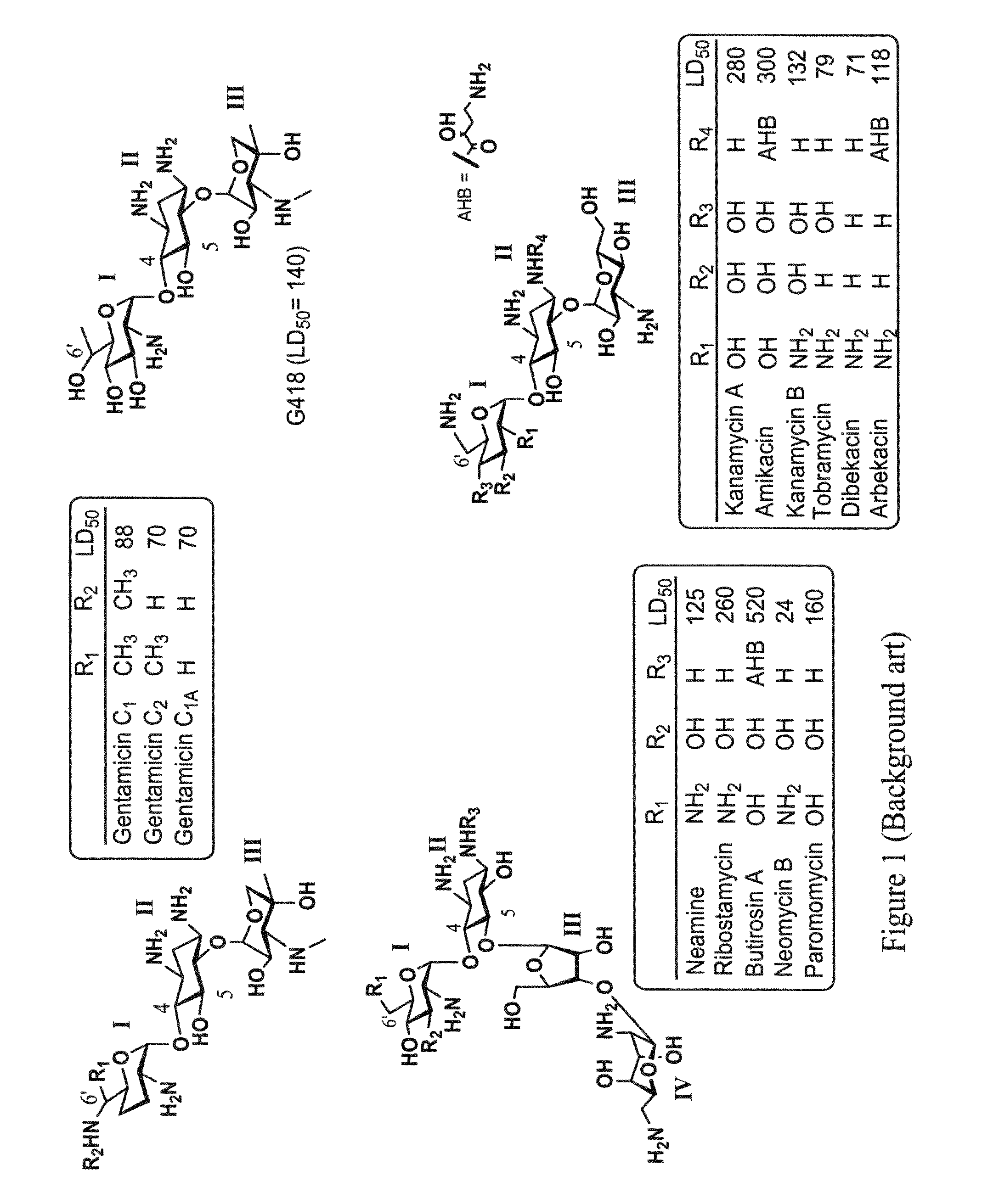 Aminoglycosides and uses thereof in the treatment of genetic disorders