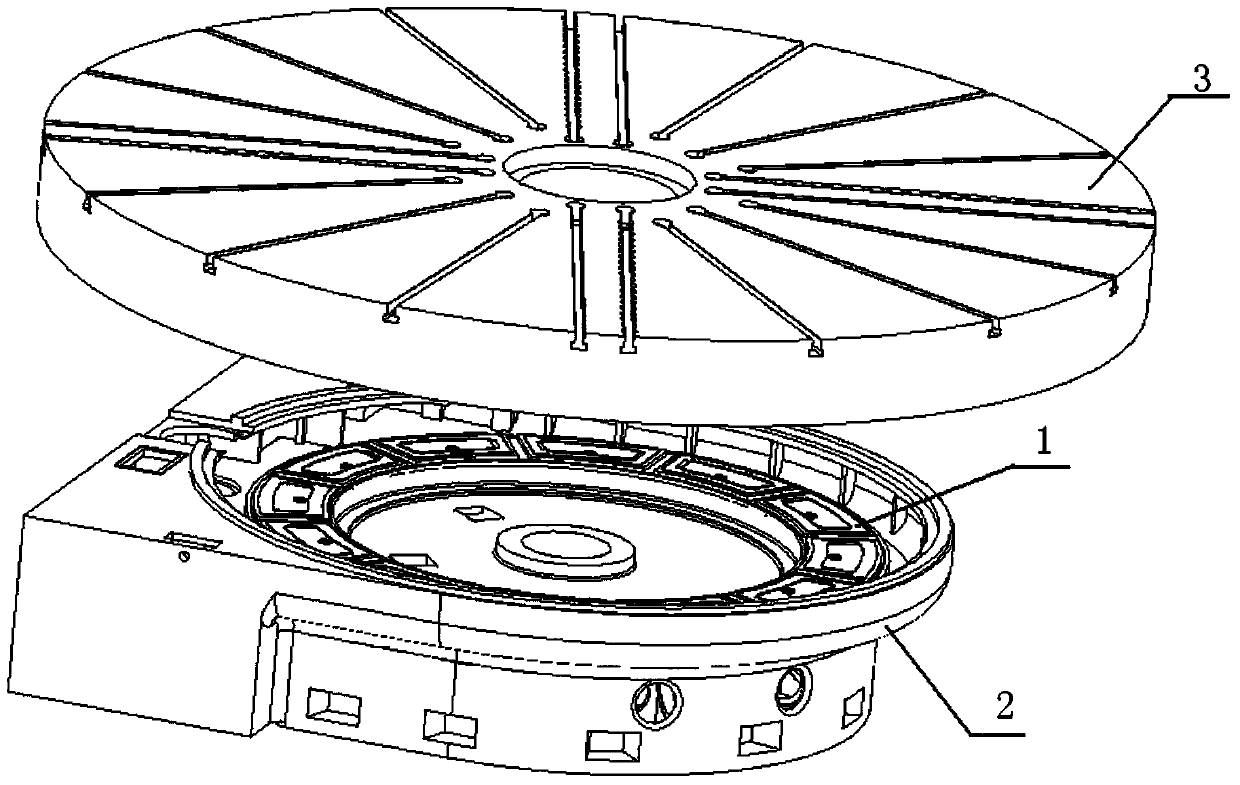 Two-way dynamic-static pressure mixture lubrication thrust bearing