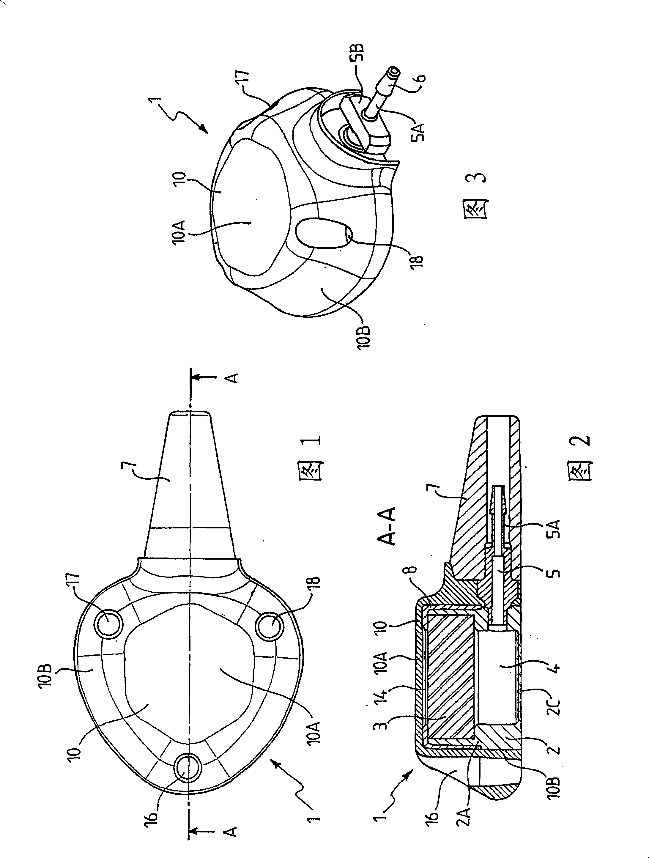 Implantable atraumatic medical site having a simplified design