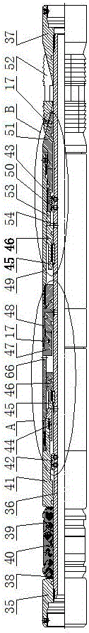 Oil pipe gas injection and water drainage technique and tools thereof